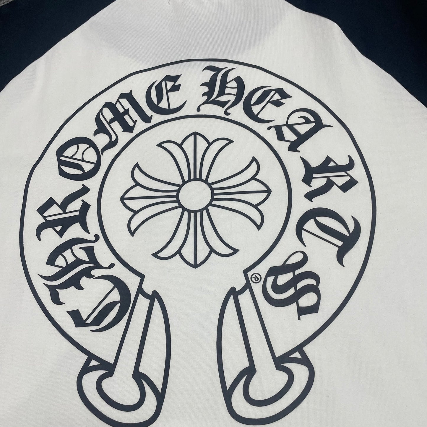 Chrome Hearts Horseshoe Logo Raglan T-Shirt