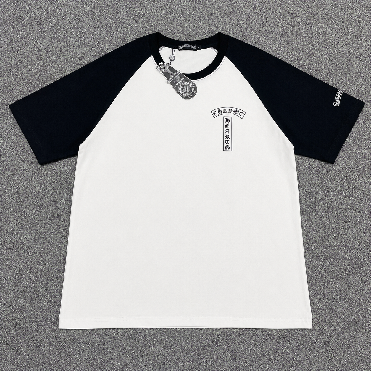 Chrome Hearts Horseshoe Logo Raglan T-Shirt