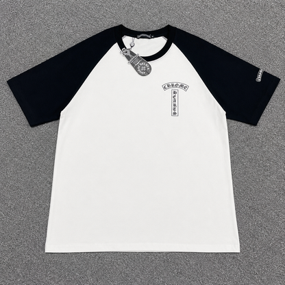 Chrome Hearts Horseshoe Logo Raglan T-Shirt