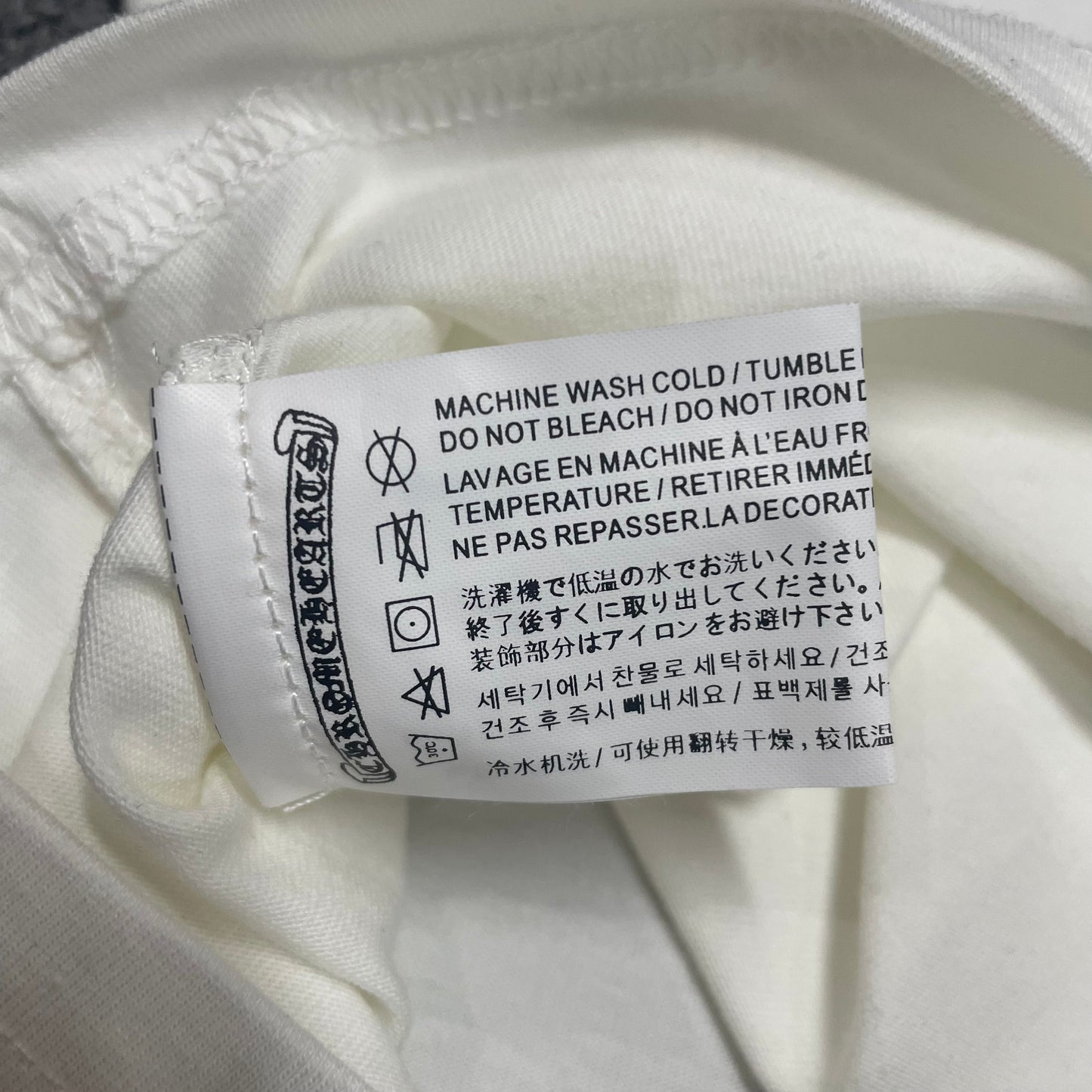 Chrome Hearts Horseshoe Logo Raglan T-Shirt