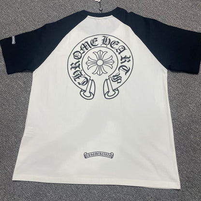 Chrome Hearts Horseshoe Logo Raglan T-Shirt