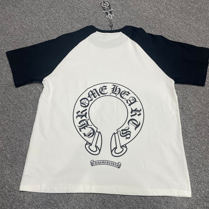 Chrome Hearts Horseshoe Logo Raglan T-Shirt