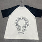 Chrome Hearts Horseshoe Logo Raglan T-Shirt
