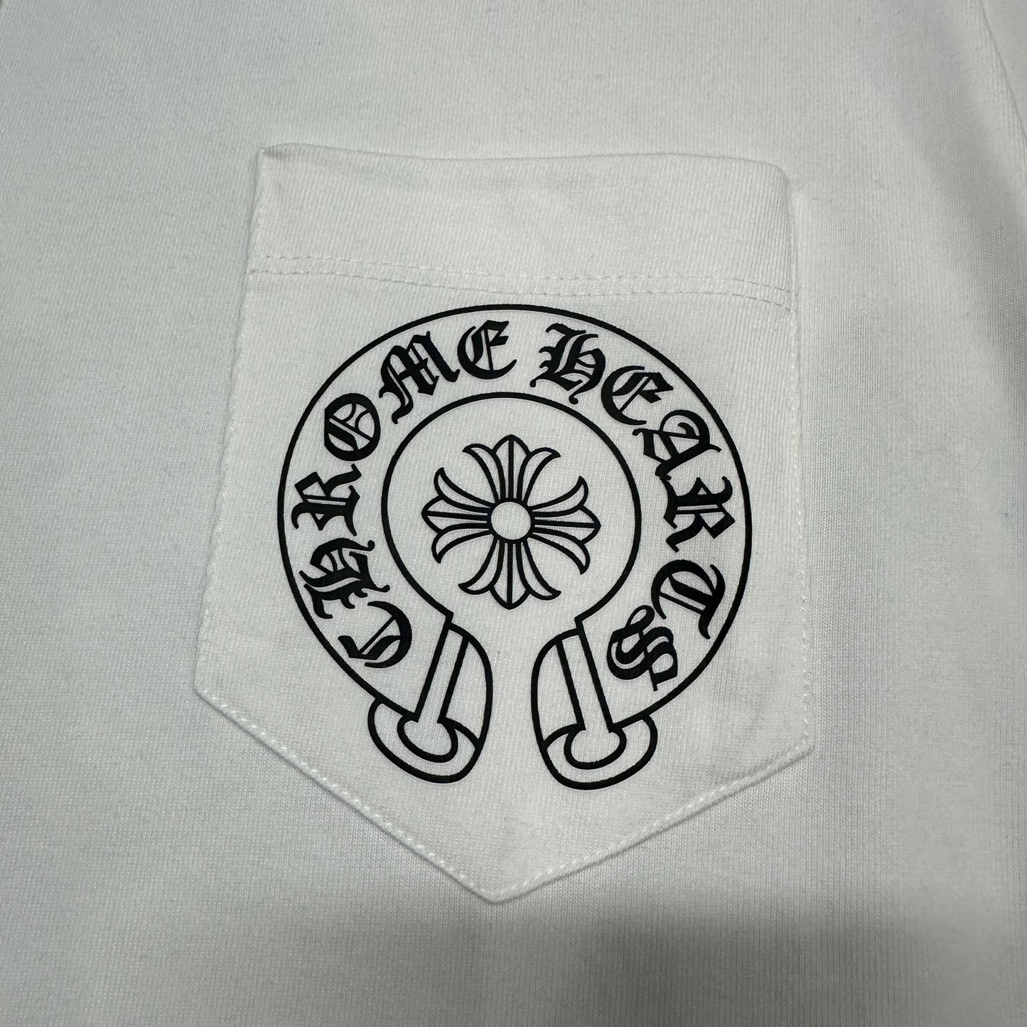 Chrome Hearts Horseshoe Logo Pocket T-Shirt