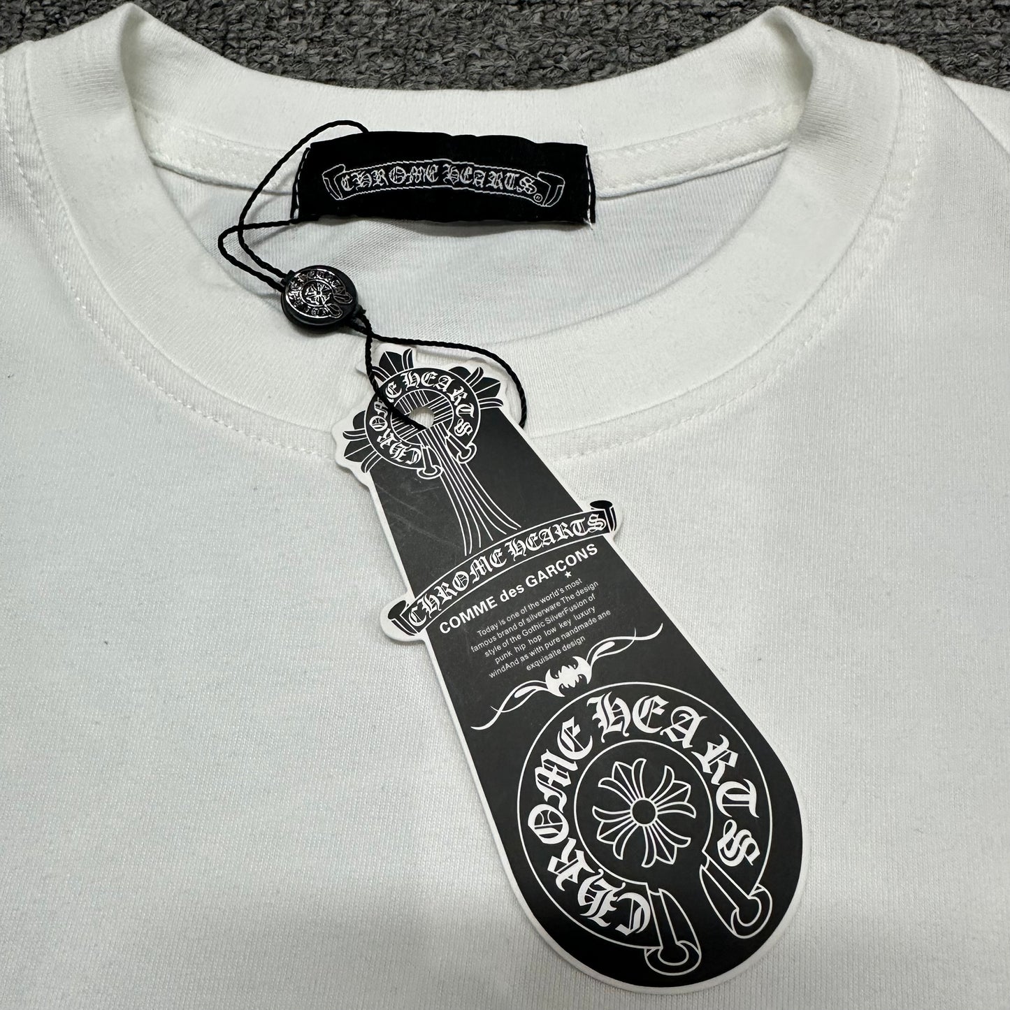 Chrome Hearts Horseshoe Logo Pocket T-Shirt