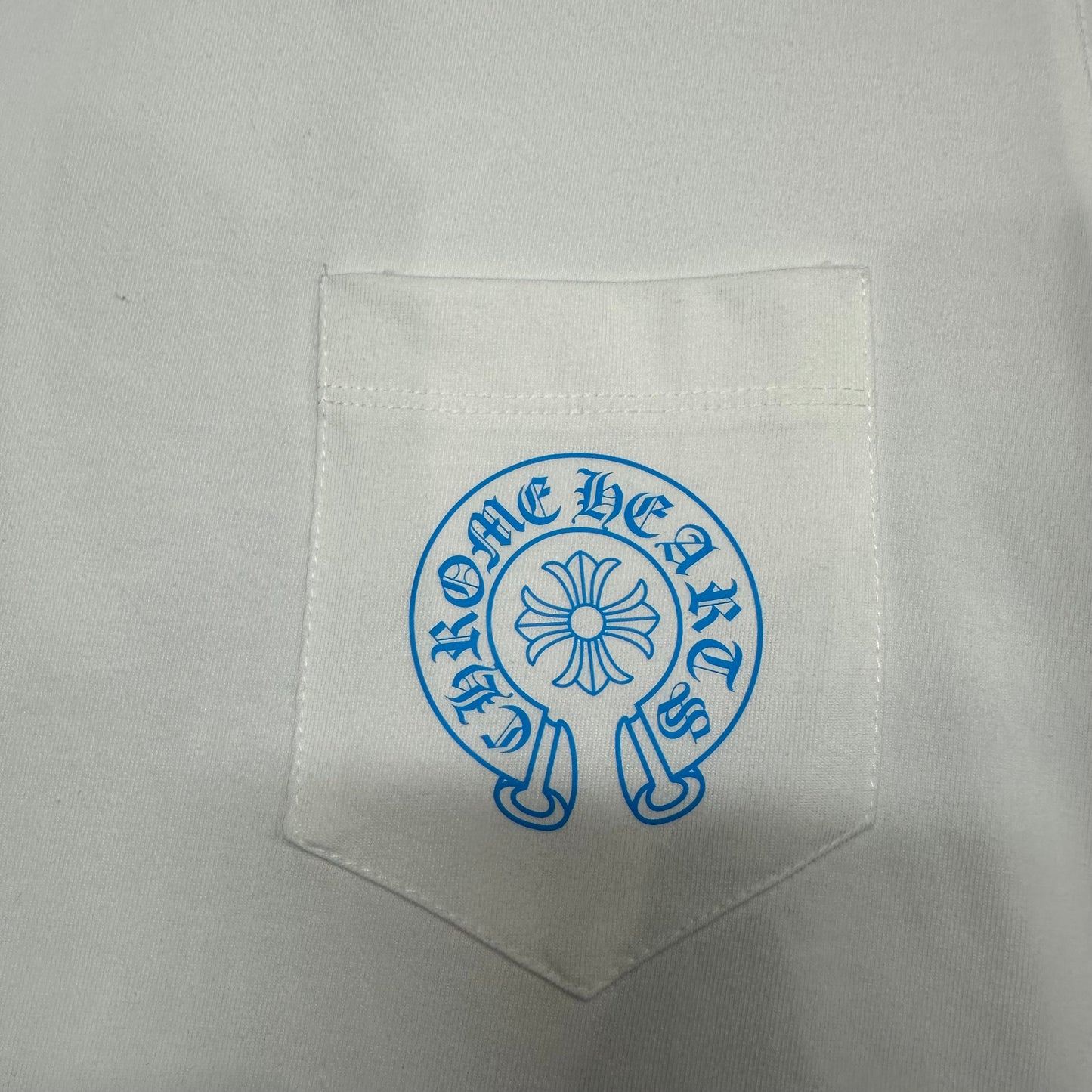 Chrome Hearts Blue Triple Cross T-Shirt