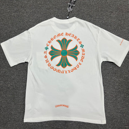 Chrome Hearts Miami Floral Cross T-Shirt