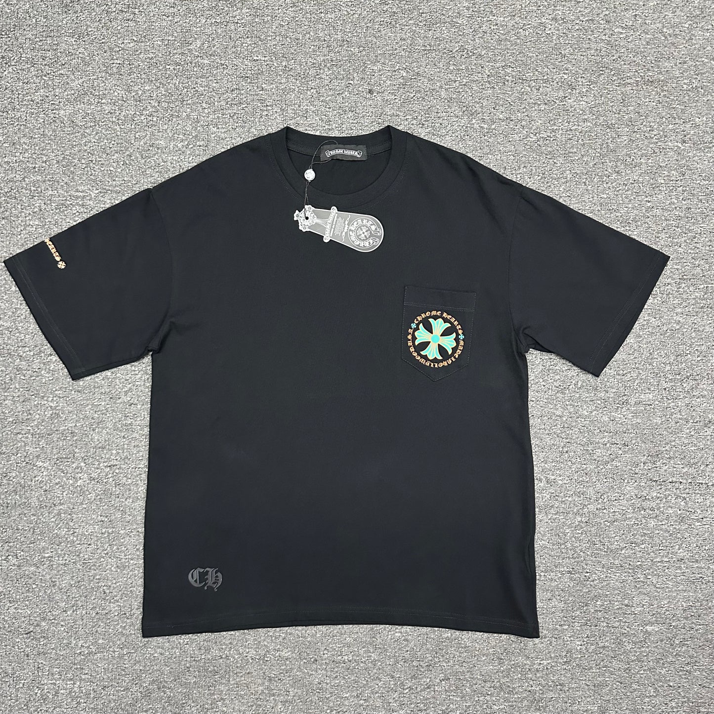 Chrome Hearts Miami Floral Cross T-Shirt