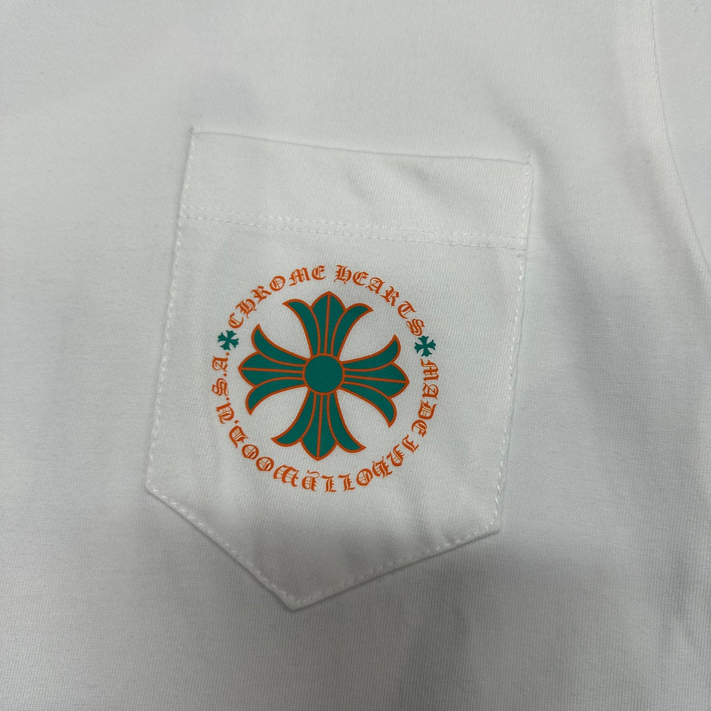Chrome Hearts Miami Floral Cross T-Shirt
