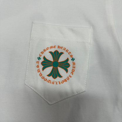 Chrome Hearts Miami Floral Cross T-Shirt