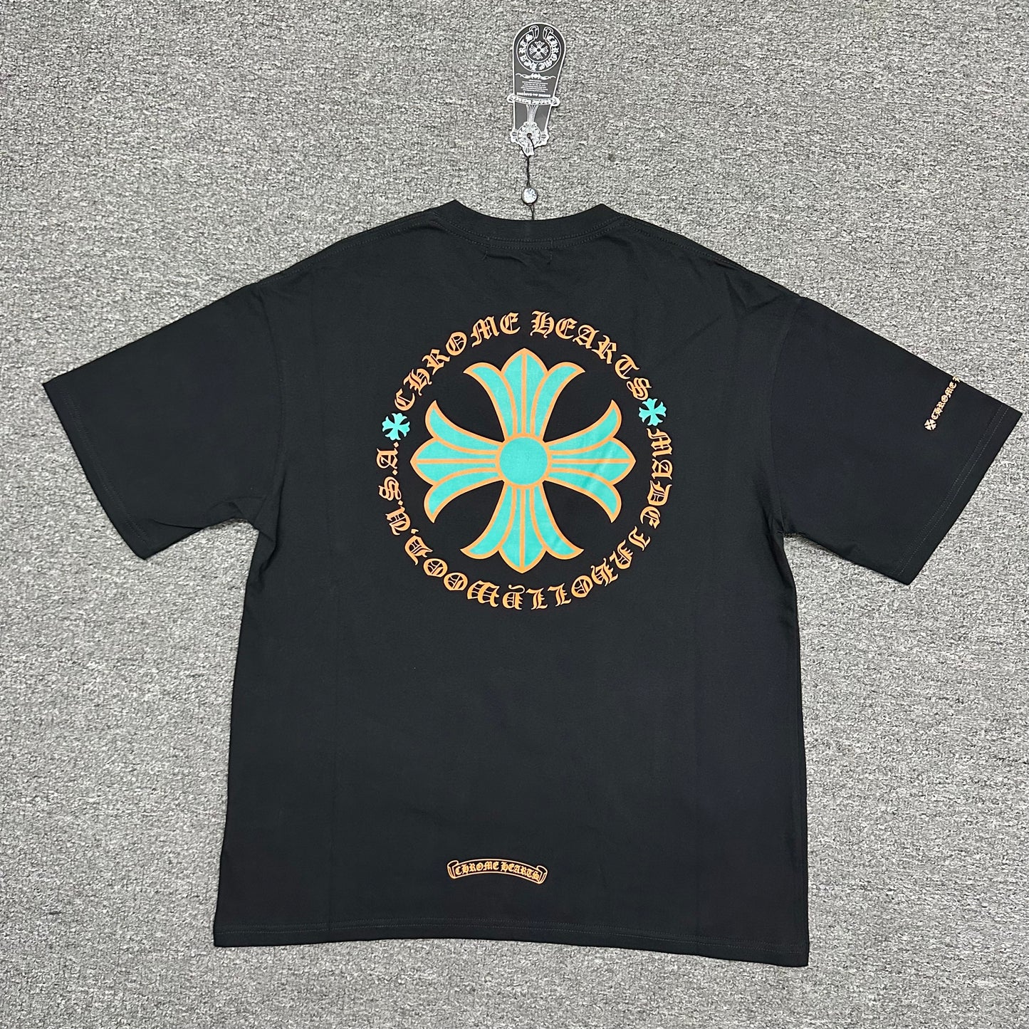 Chrome Hearts Miami Floral Cross T-Shirt