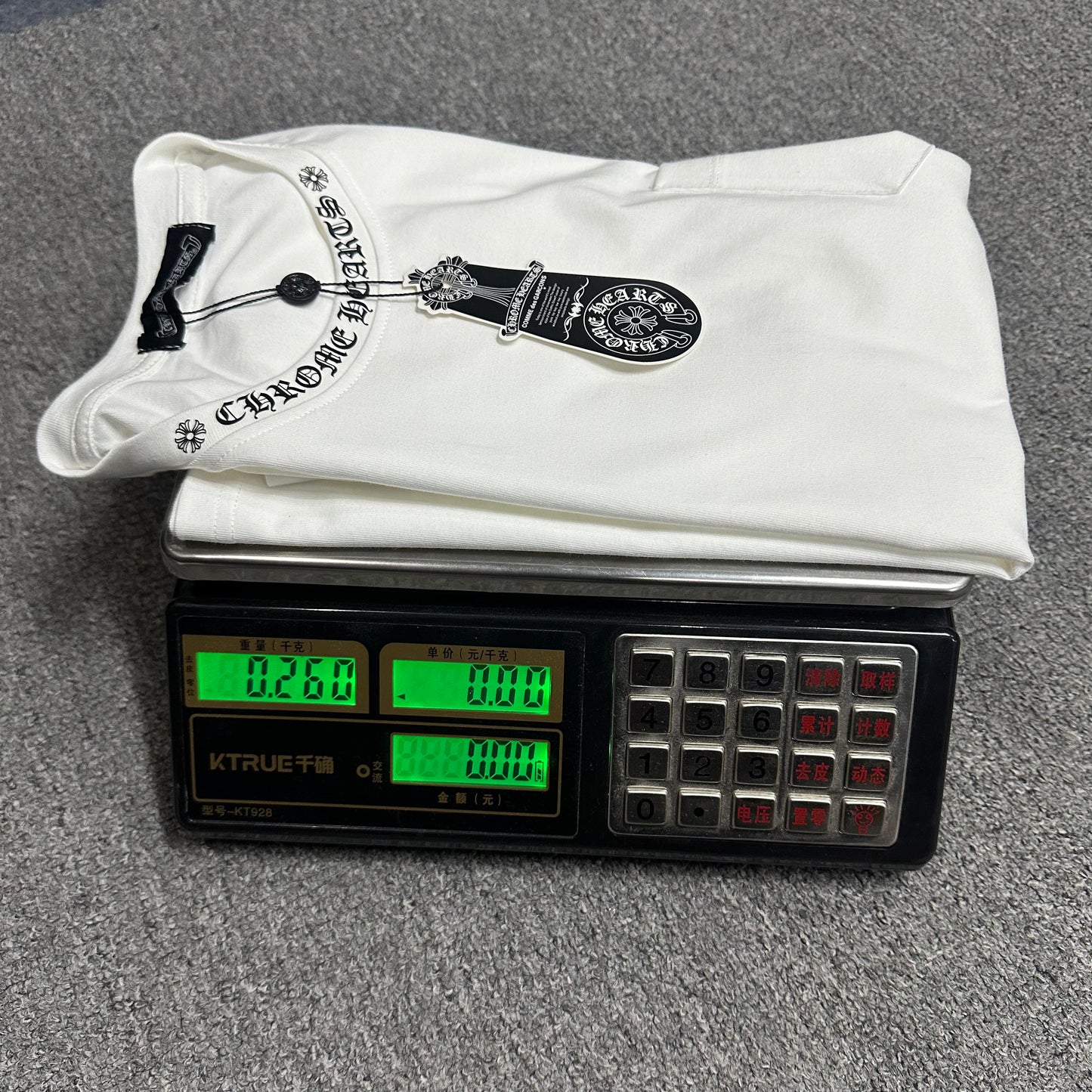 Chrome Hearts Neck Logo Pocket T-Shirt