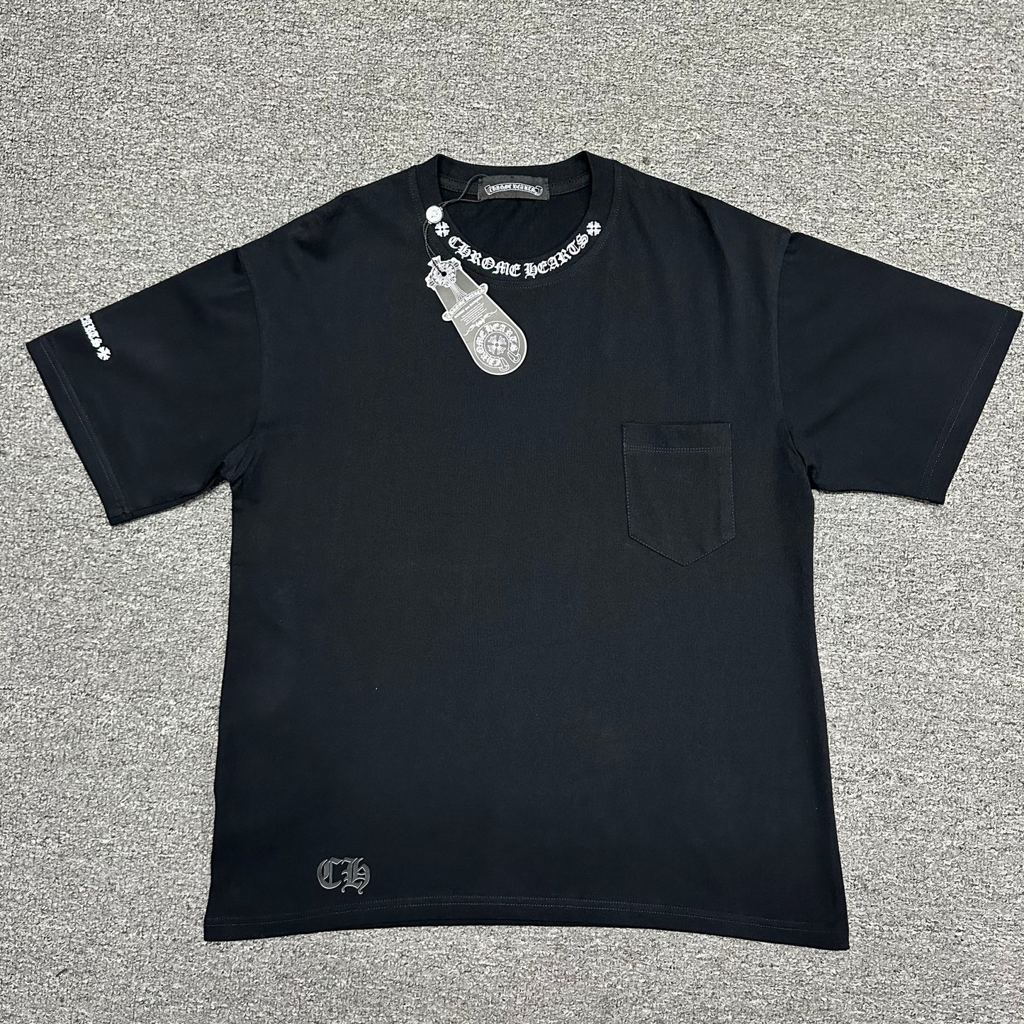 Chrome Hearts Neck Logo Pocket T-Shirt