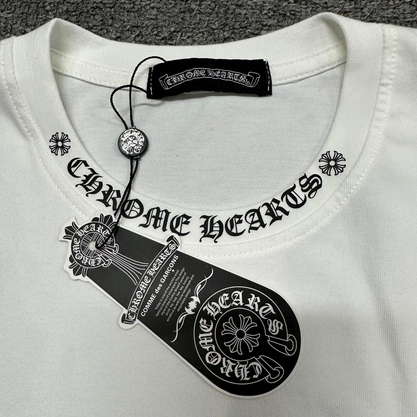 Chrome Hearts Neck Logo Pocket T-Shirt