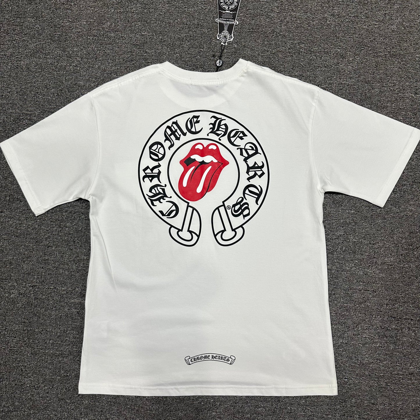 Chrome Hearts x The Rolling Stones Horseshoe T-Shirt