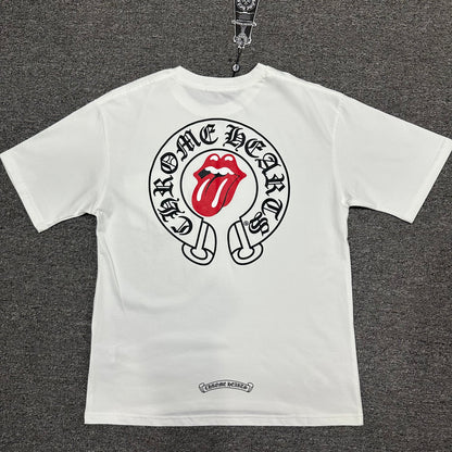 Chrome Hearts x The Rolling Stones Horseshoe T-Shirt