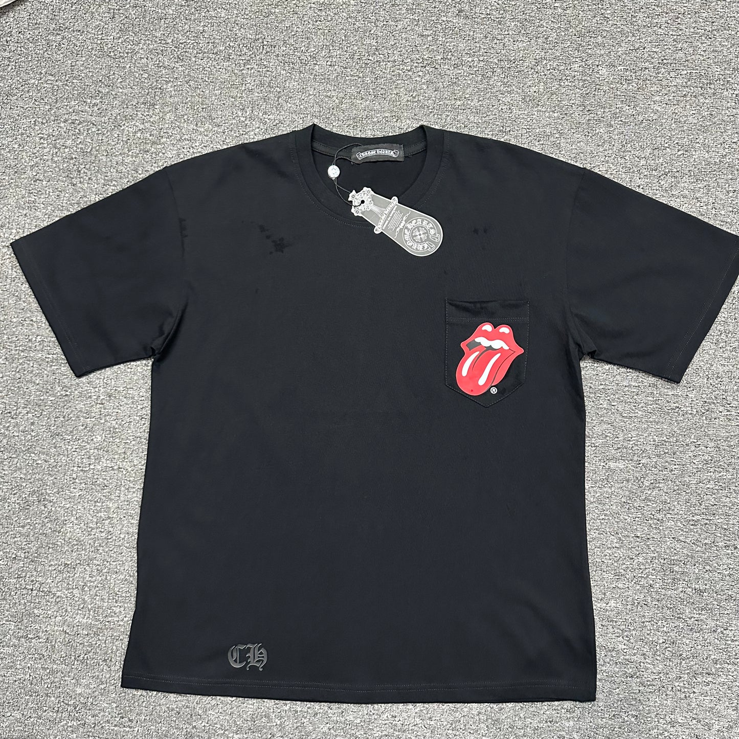 Chrome Hearts x The Rolling Stones Horseshoe T-Shirt