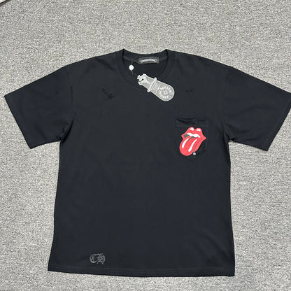 Chrome Hearts x The Rolling Stones Horseshoe T-Shirt