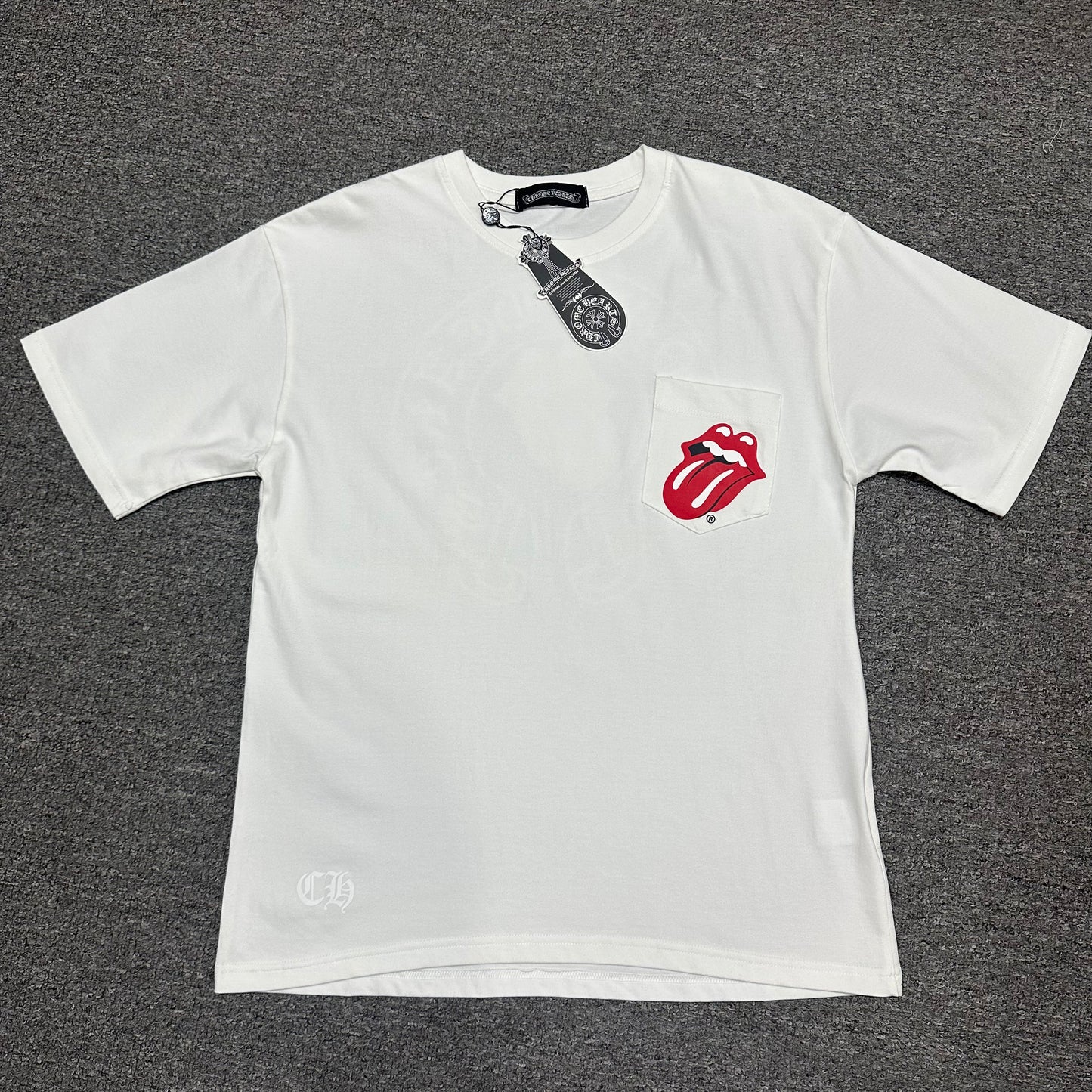 Chrome Hearts x The Rolling Stones Horseshoe T-Shirt