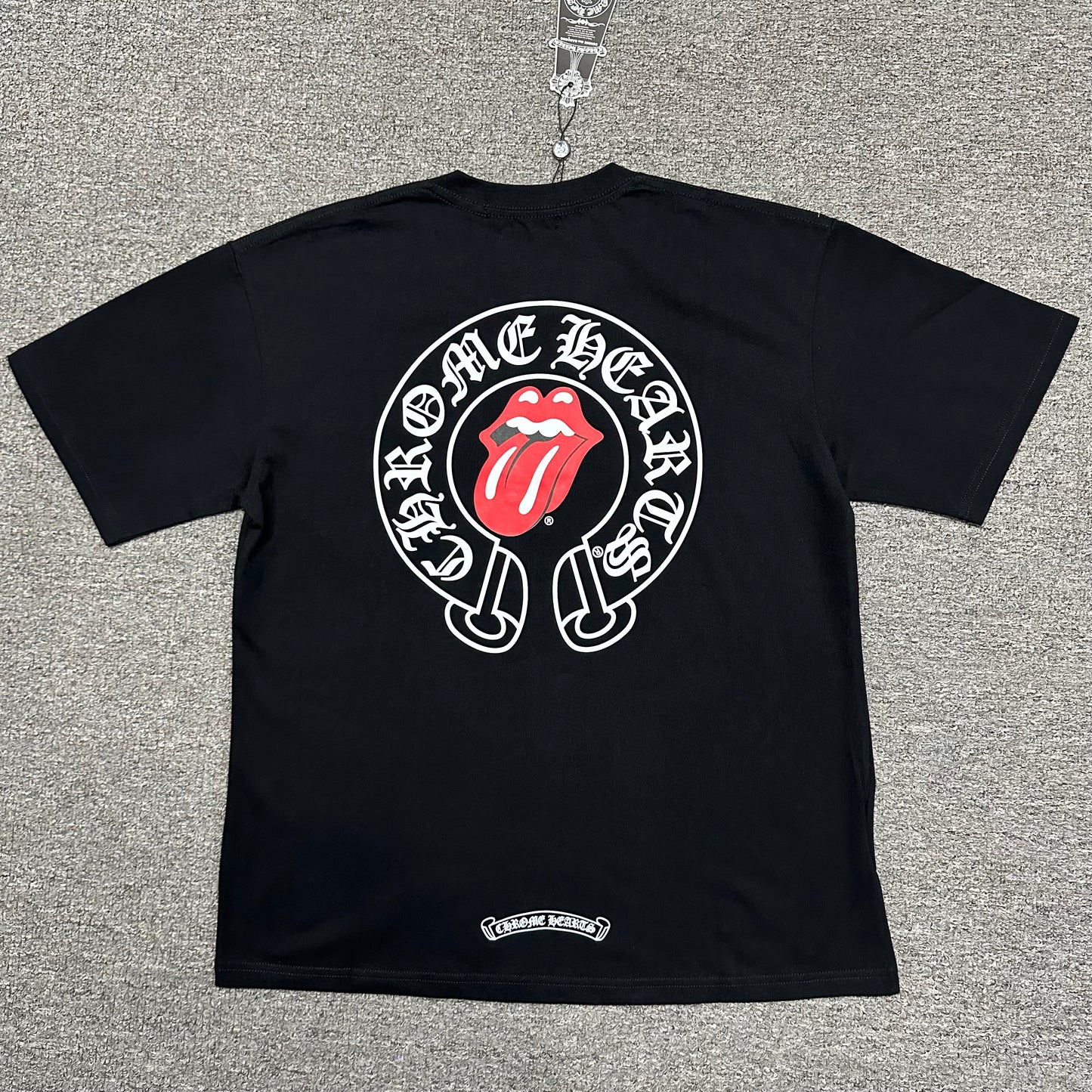 Chrome Hearts x The Rolling Stones Horseshoe T-Shirt
