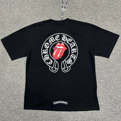 Chrome Hearts x The Rolling Stones Horseshoe T-Shirt
