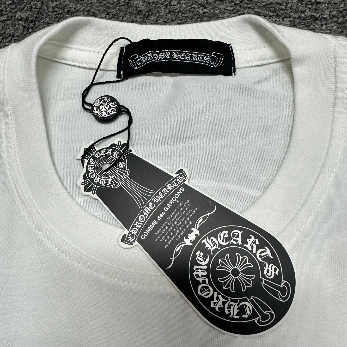 Chrome Hearts Pink Horseshoe Cross T-Shirt