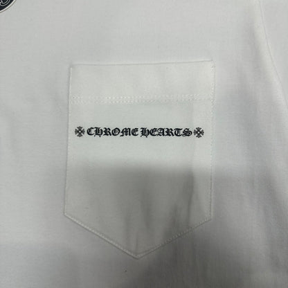 Chrome Hearts Vertical Cemetery Cross T-Shirt