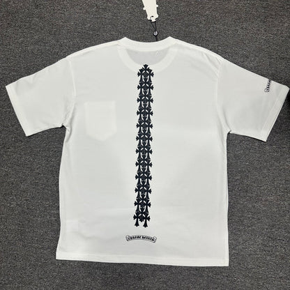 Chrome Hearts Vertical Cemetery Cross T-Shirt