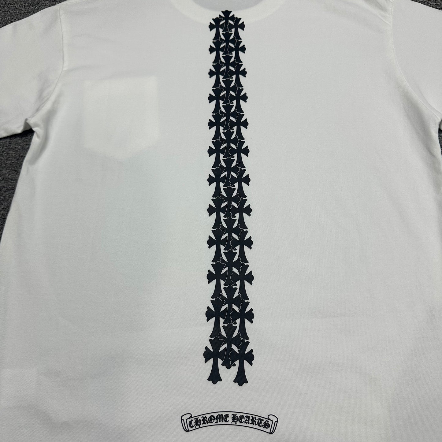 Chrome Hearts Vertical Cemetery Cross T-Shirt