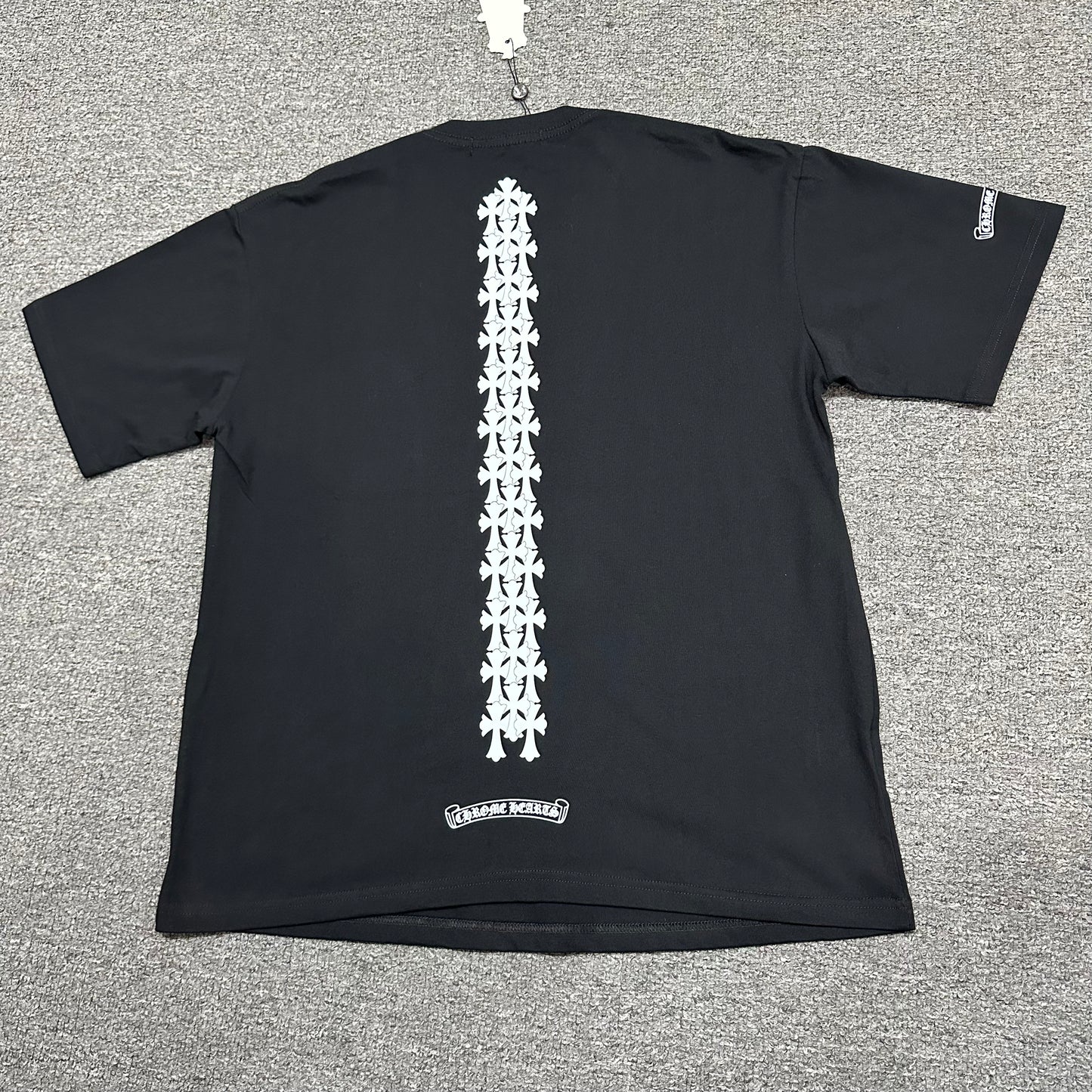 Chrome Hearts Vertical Cemetery Cross T-Shirt