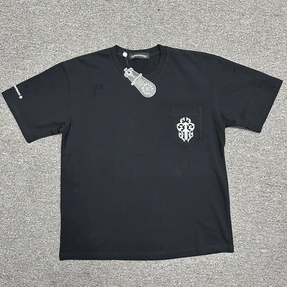 Chrome Hearts Vertical Dagger Logo T-Shirt