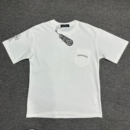 Chrome Hearts Floral Cross Graphic T-Shirt