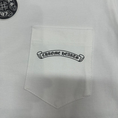 Chrome Hearts Floral Cross Graphic T-Shirt