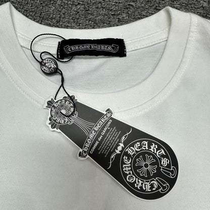 Chrome Hearts Floral Cross Graphic T-Shirt