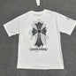 Chrome Hearts Floral Cross Graphic T-Shirt