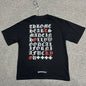 Chrome Hearts Made in Hollywood Eye Chart T-Shirt