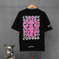 Chrome Hearts Eye Chart Pink Dagger T-Shirt