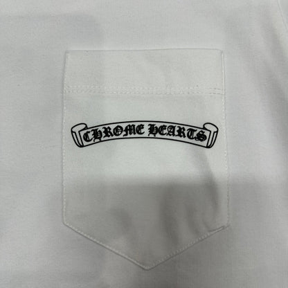 Chrome Hearts Eye Chart Pink Dagger T-Shirt
