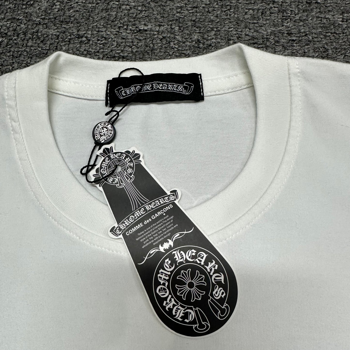 Chrome Hearts Neon Floral Cross T-Shirt