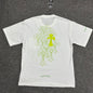 Chrome Hearts Neon Floral Cross T-Shirt
