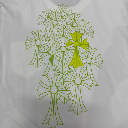 Chrome Hearts Neon Floral Cross T-Shirt