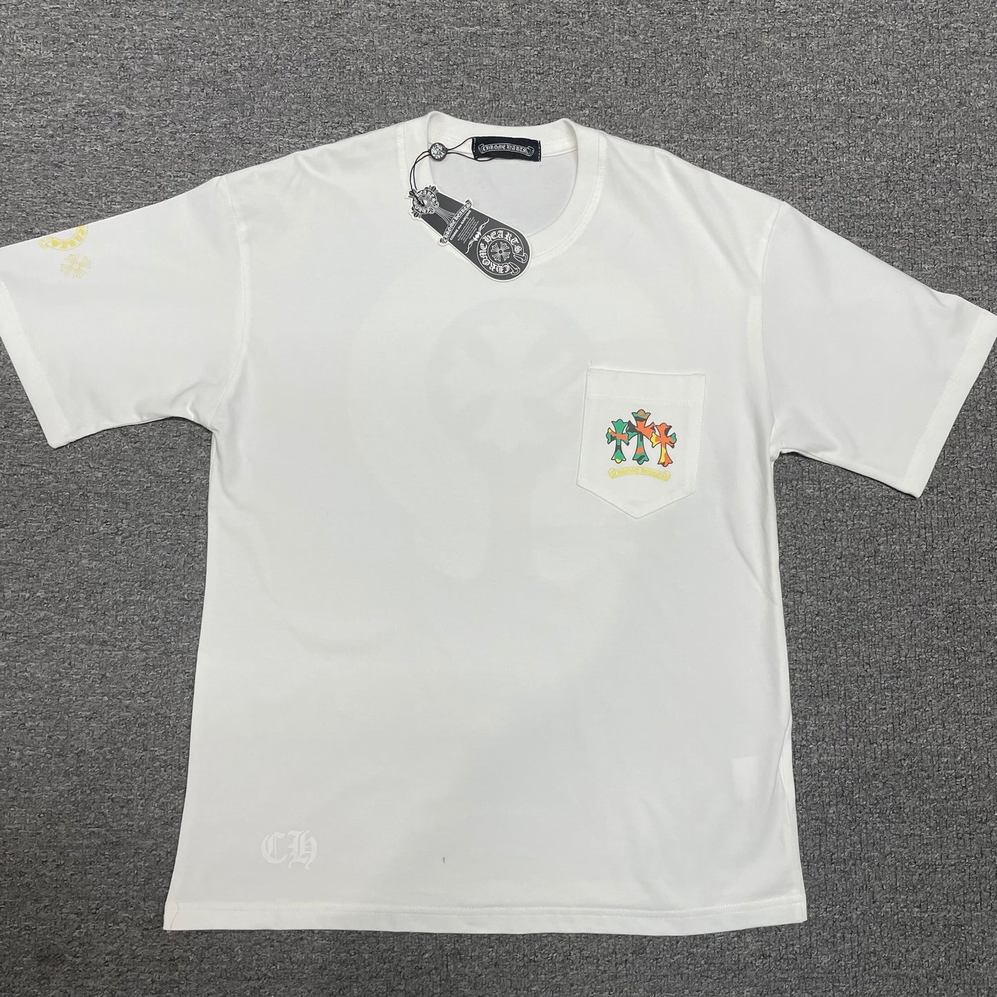 Chrome Hearts Multicolor Horseshoe Cross T-Shirt