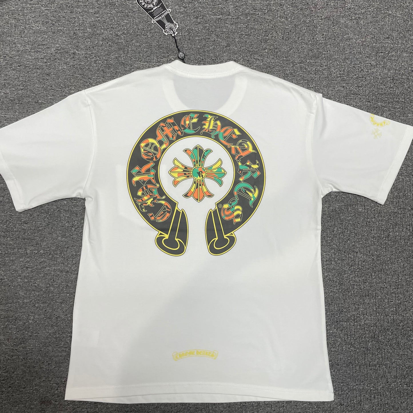 Chrome Hearts Multicolor Horseshoe Cross T-Shirt