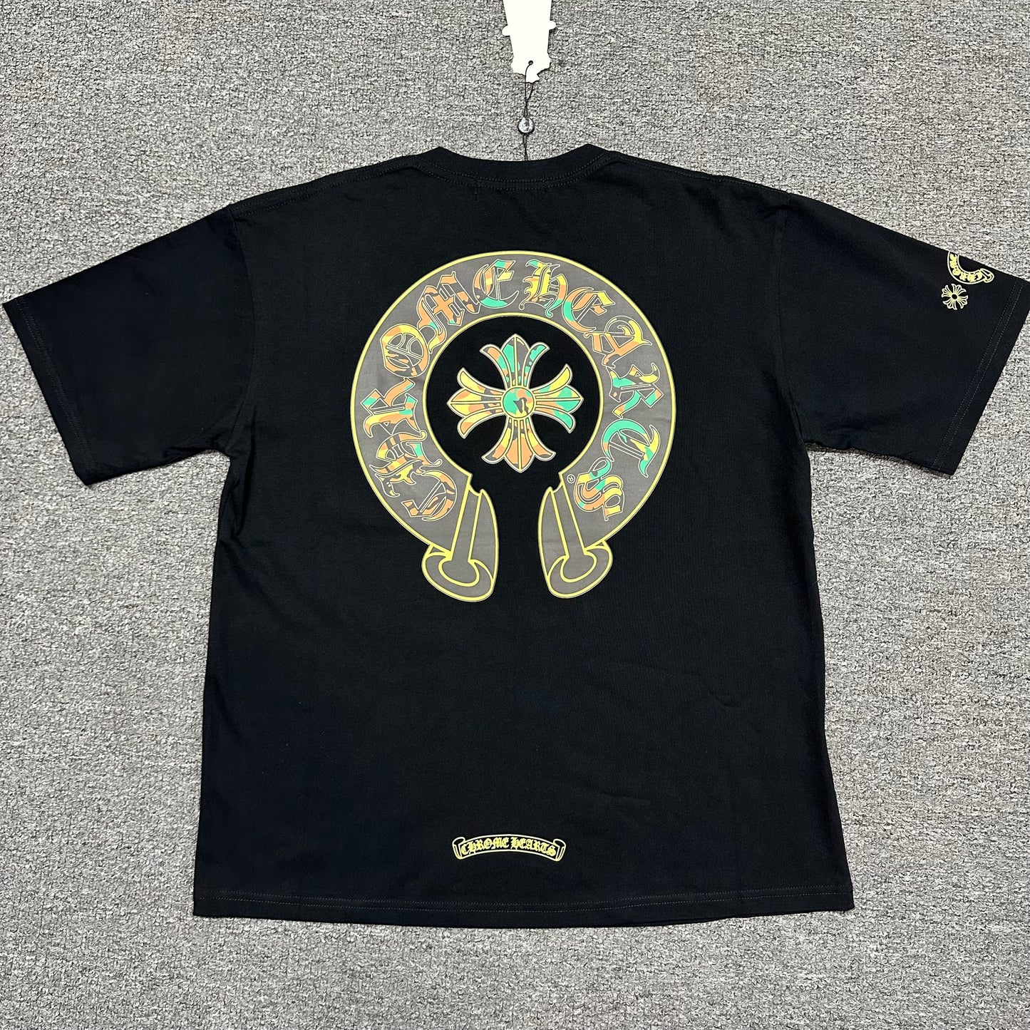 Chrome Hearts Multicolor Horseshoe Cross T-Shirt