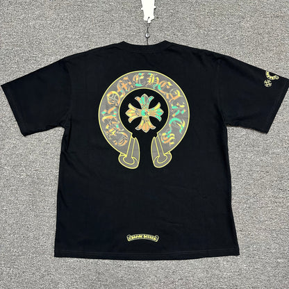 Chrome Hearts Multicolor Horseshoe Cross T-Shirt