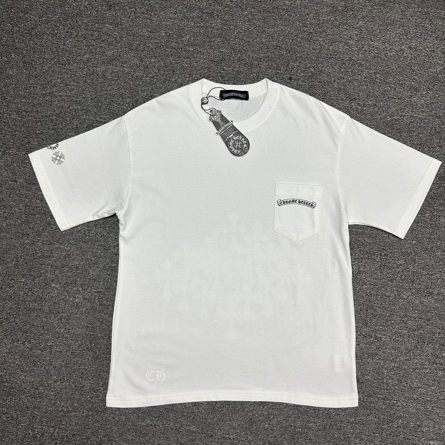 Chrome Hearts Multicolor Cross Cemetery T-Shirt