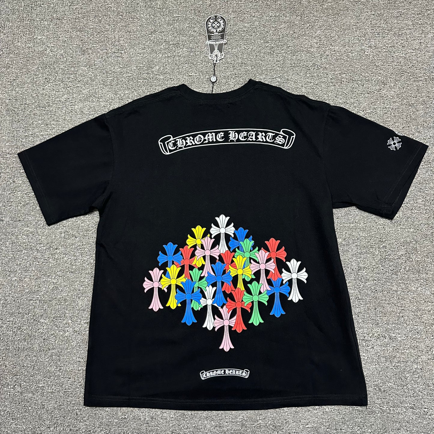 Chrome Hearts Multicolor Cross Cemetery T-Shirt