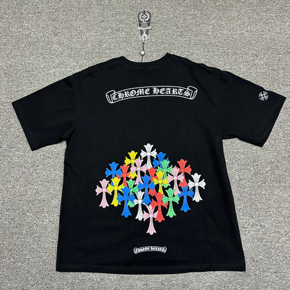 Chrome Hearts Multicolor Cross Cemetery T-Shirt