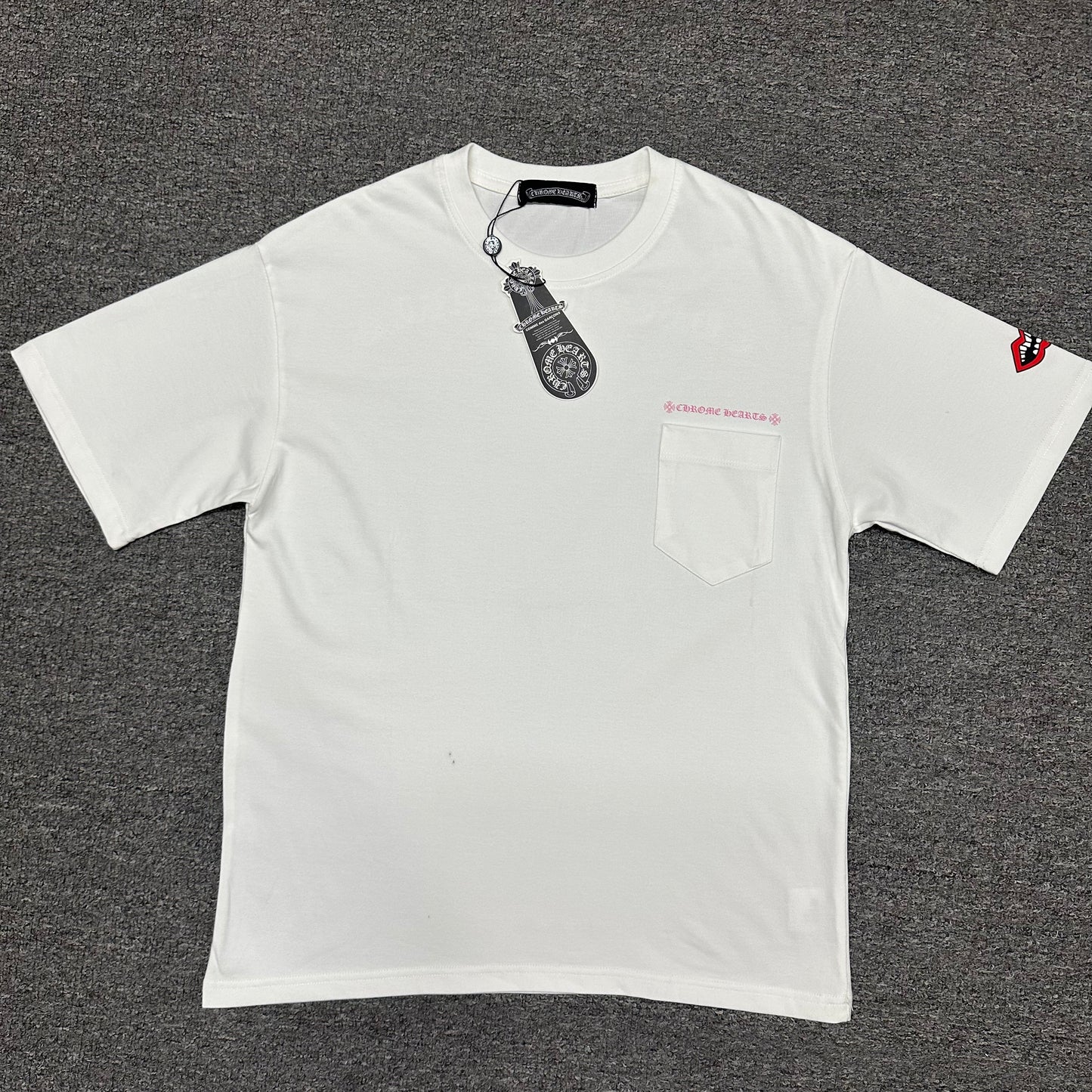 Chrome Hearts x The Rolling Stones USA Pocket T-Shirt