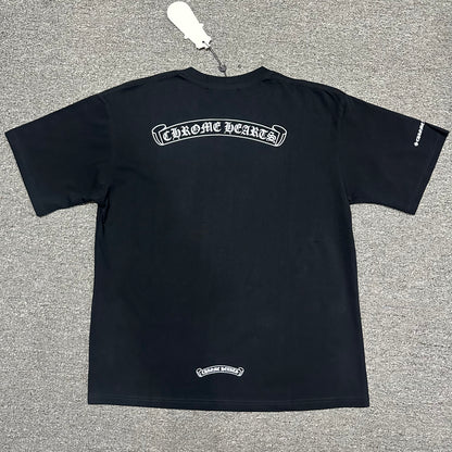 Chrome Hearts Scroll Logo Pocket T-Shirt